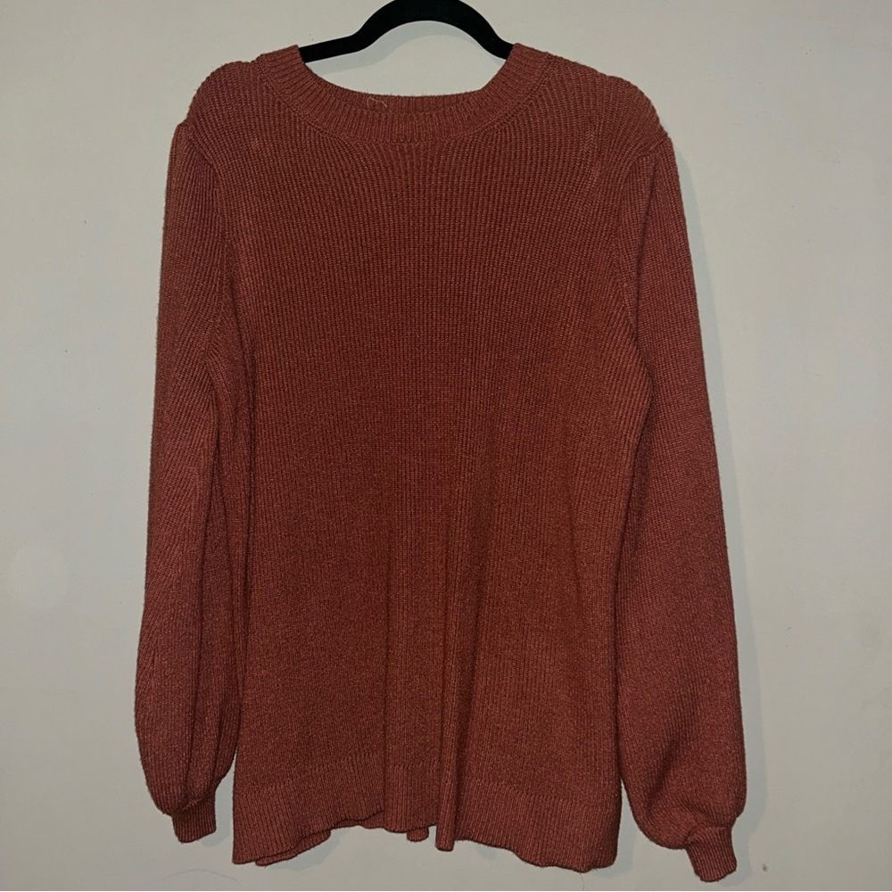 Cotton Bleu| Orange Sweater